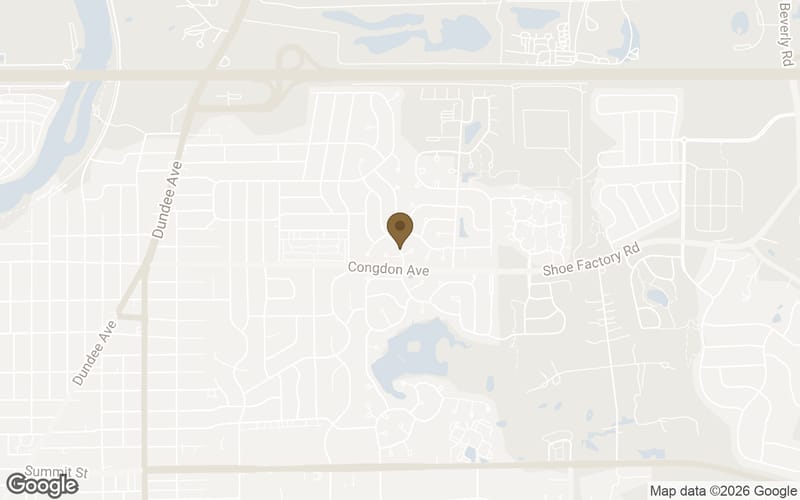 Map of Cobblers Crossing in Elgin