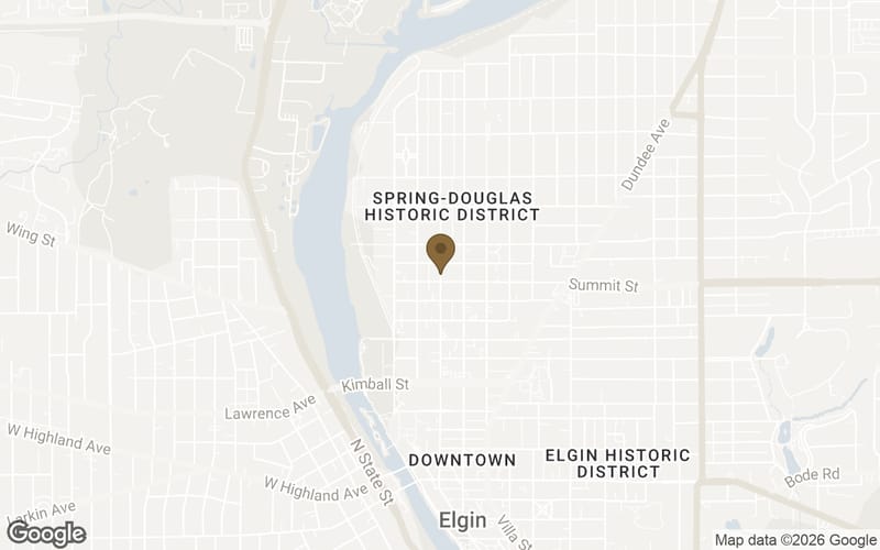 Map of Spring-Douglas in Elgin