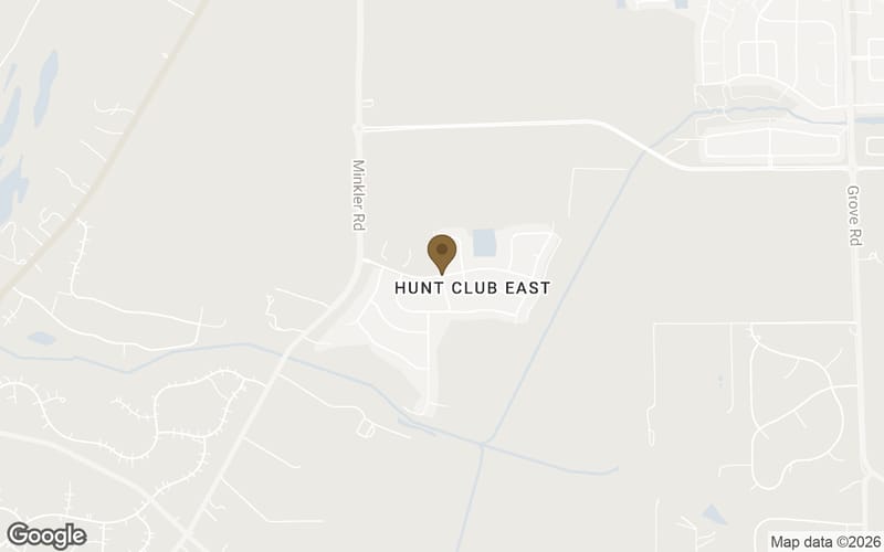 Map of Hunt Club in Oswego